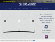 Tablet Screenshot of jcbacademy.com